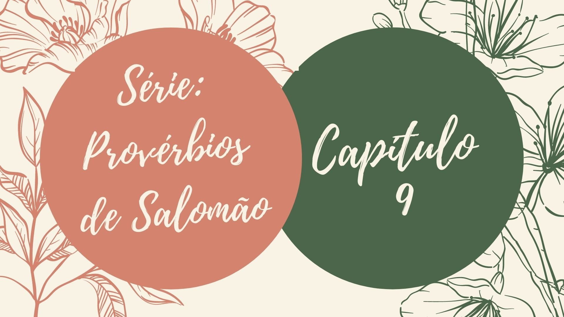Série: Provérbios de Salomão - Dia 9